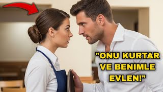 Oğlumun Hayatini Kurtar Ve Seninle Evlenirim, Garson Diye Yalvardi Milyoner Oğlu Için