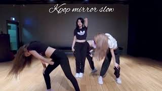 Mirrored & 50% Slowed Blackpink - 뚜두뚜두 Ddu-Du-Ddu-Du Dance Practice Video
