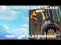 DESTROYING SHIT TALKER IN 1V1 ON PLAYGROUND!!