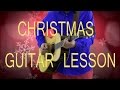 Easy guitar lesson - Jingle bells - Hybrid picking - arranged - Enyedi Sándor