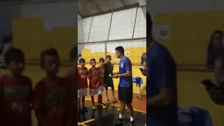 Meu Neto Ganhando O Troféu De Melhor Eiro Do Sub 10