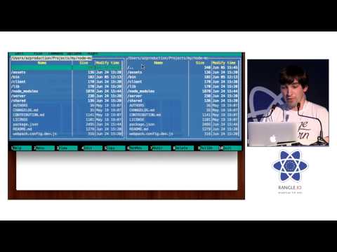 Mikhail Davydov - Back to Text UI at react-europe 2015