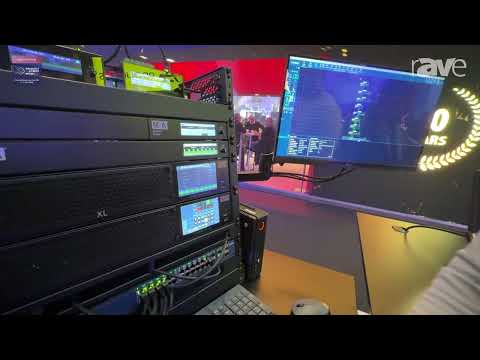 ISE 2025: MA Lighting Demos grandMA3 System With Console, Processing Unit and Replay Unit Add-Ons
