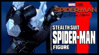 Spider-man Far from Home Stealth Suit Spider-man | Hasbro Figure Review #Spiderman