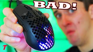 SteelSeries Aerox 3 Wired is a Borderline SCAM! ($60 Mouse Review)