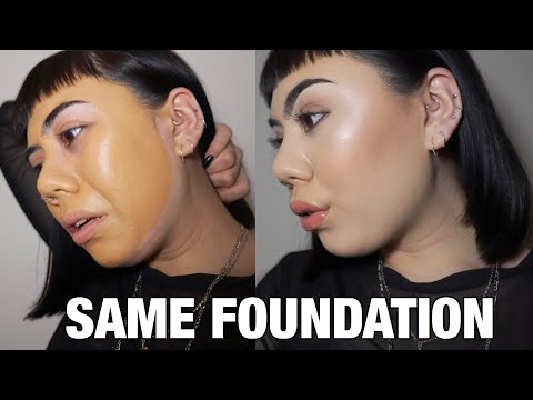 HOW TO MAKE ANY FOUNDATION MATCH YOUR SKIN | complexion tutorial | foundation tutorialYouTube