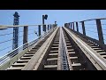 Apocalypse the Ride Front Seat on-ride HD POV Six Flags Magic Mountain