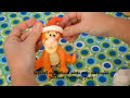 Tutorial Tigro Winnie the Pooh in pasta di zucchero torta natale
