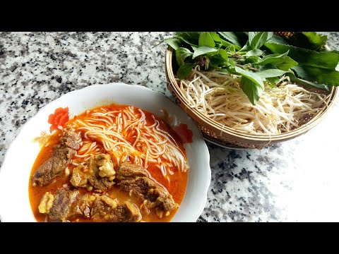 Cách làm bún bò nam bộ