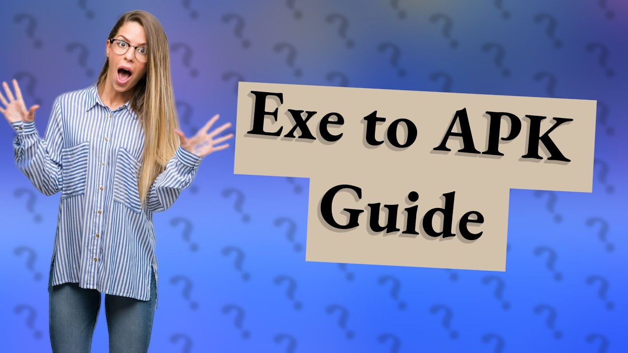 Can you convert exe into APK? Can you convert exe into APK?