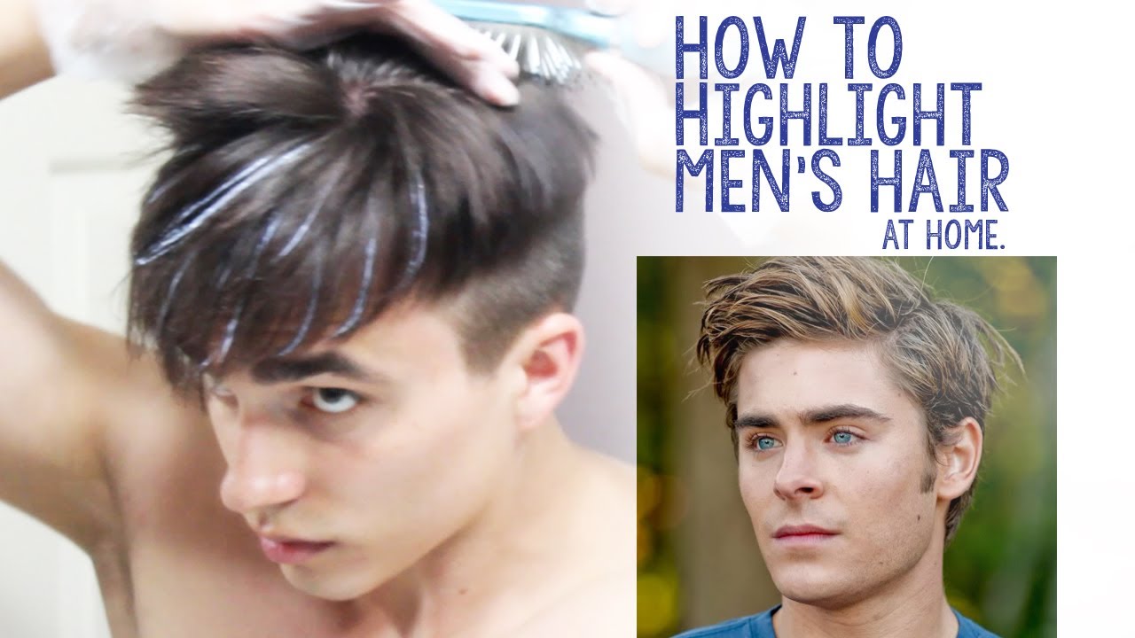 3. Blue Streaks vs. Highlights for Men's Hair - wide 4