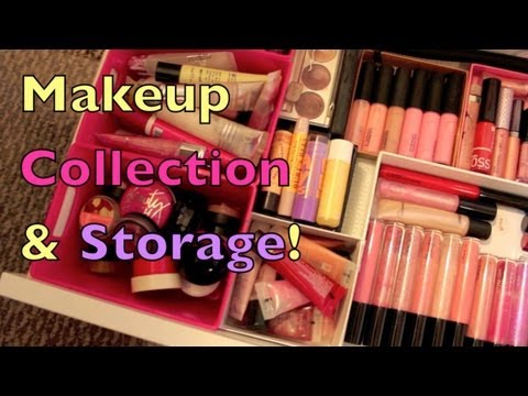Makeup Brush Organizer on Make Up Collection Storage  Ikea Micke Desk
