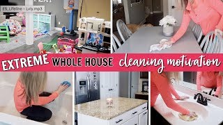 EXTREME WHOLE HOUSE CLEAN WITH ME 2019 | ULTIMATE CLEAN WITH ME 2019 | CLEANING MOTIVATION 💪🏻