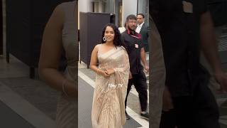 Pushpa Fame Pavani Karanam Snapped At She Awards Event