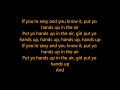 Chris Brown - Turn Up The Music (Lyrics) video