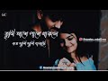 Tumi Ashe Pashe Thakle ||  ( পারবো না আমি ছাড়তে তোকে) || Lofi || Souren's creations