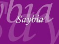 Saybia - The day after tomorrow (lyrics)