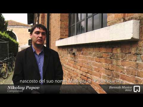 Biennale Musica 2012 – Nikolay Popov – Kirill Shirokov – Alexander Khubeev