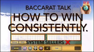 Playing baccarat online - talking about How to win consistently at Baccarat, System Sellers#baccarat