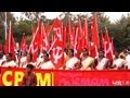Party procession of CPI (M), Trivandrum