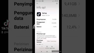 Ini Versi Tiktok Data Penyimpanan Hampir 9.41Gb. Memory Penuh Ini Parah Ini Wkwk