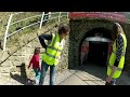 Two Tunnels Greenway Bath circular cycling route GoPro 4x speed