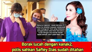 Biadapborak Benda X Senonoh Dengan Kanak2, Pihak Berkuasa Sahkan Safiey Ilias Sudah Ditahan