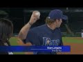 Video Showing the photomontage of the Evan Longoria's bare hand catch