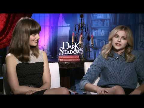 Chloe Grace Moretz and Bella Heathcote talk 'Dark Shadows'