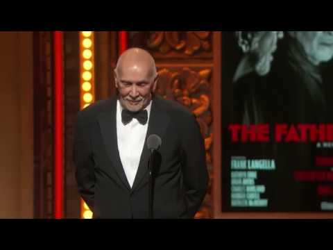 Acceptance Speech: Frank Langella - Best Leading Actor in a Play (2016)