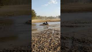 Can Am Outlander Xmr 650 Water Wheelies At Busco Beach