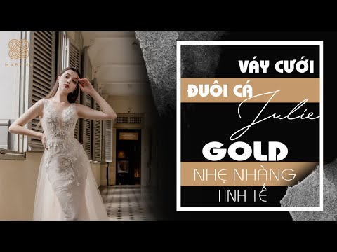 Váy Cưới Đuôi Cá Yulie - GC002 | Gold