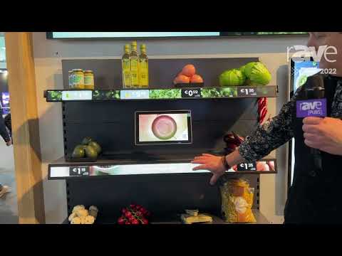 ISE 2022: Scala Demos Interactive Retail Solution Using Touch Digital Shelf Screens