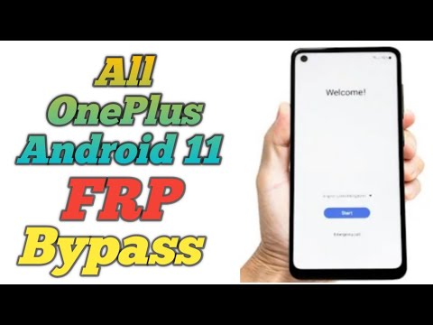 All OnePlus Android 11 FRP Bypass/Remove Google Accounts All OnePlus Android 11 FRP Bypass/Remove Google Accounts