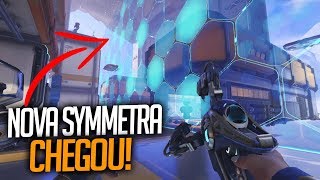 NOVA SYMMETRA CHEGOU! TESTANDO AS NOVAS HABILIDADES! - Central Overwatch Brasil