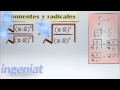 CONALEP Exponentes y radicales en expresiones algebraicas racionales