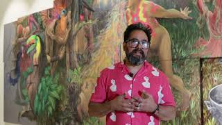 Christian Bendayán y su obra "Purga"
