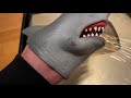 SHARK PUPPET UNBOXING 1MILLION YOUTUBE GOLD PLAQUE!!!!!