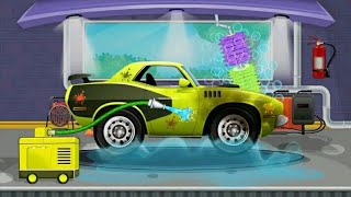 Car wash Game For Kids_Volvo Car-Yovo Games Games For Kids _Kids Games