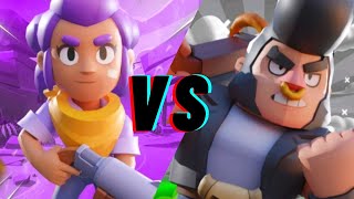 SHELLY VS BULL 1V1 BRAWL STARS