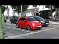 Abarth for Dealers (Fiat 500 Special Edition) - Accelerations in Puerto Banus, Spain