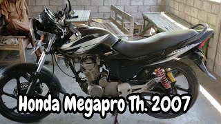 Review Harga Dan Kondisi Motor Honda Megapro Tahun 2007 Warna Hitam