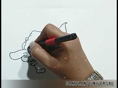 CARA MENGGAMBAR WAYANG TUMENGGUNG