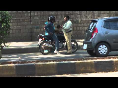 Policeman Taking Bribe