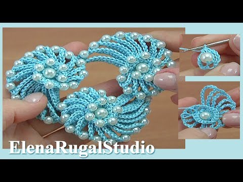 Украшения вязанные крючком мастер класс