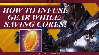 Destiny 2: Tips For Infusing Gear Without Enhancement Cores! (Black Armory Infusion Guide)