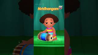 Indian Musical Instruments #Shorts #Chuchutv #Nurseryrhymes #Learningsongs #Indianinstruments