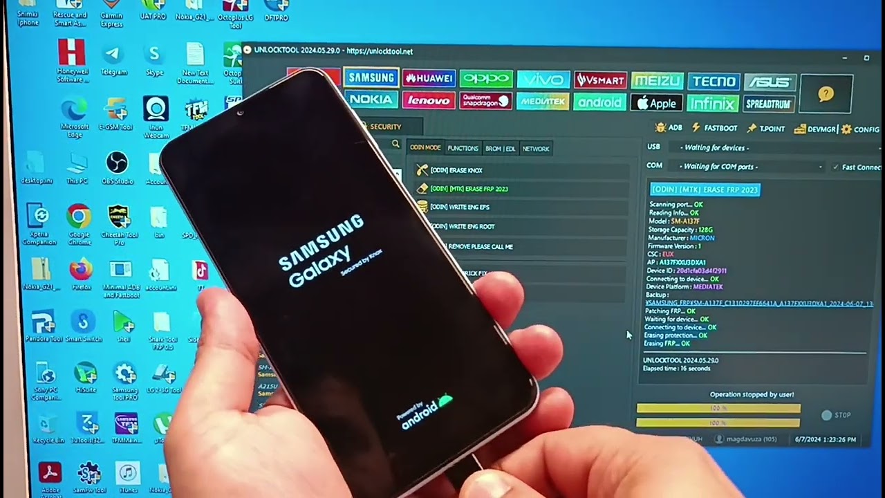 Samsung A13 (SM-A137F), Remove Google Account, Bypass Samsung A13 (SM-A137F), Remove Google Account, Bypass