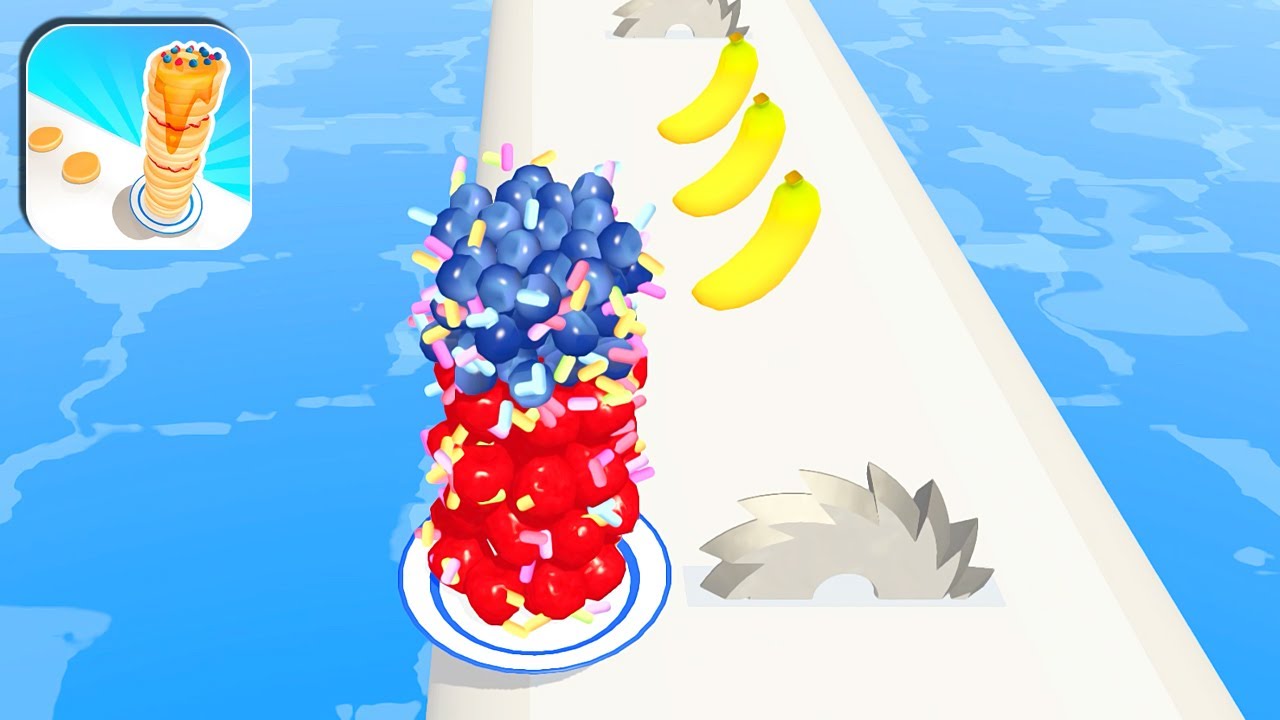 Pancake Run BIG Update All Levels Gameplay Walkthrough Pancake Run BIG Update All Levels Gameplay Walkthrough