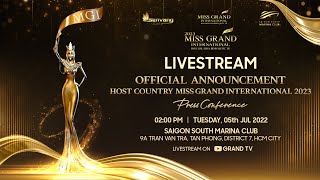 Miss Grand International 2023 | Press Conference Official Announcement Host Country